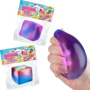 🔥ORB Sugar Swaps Prismatic Cube Squishy Fidget Toy 2 Pack BNWT🔥